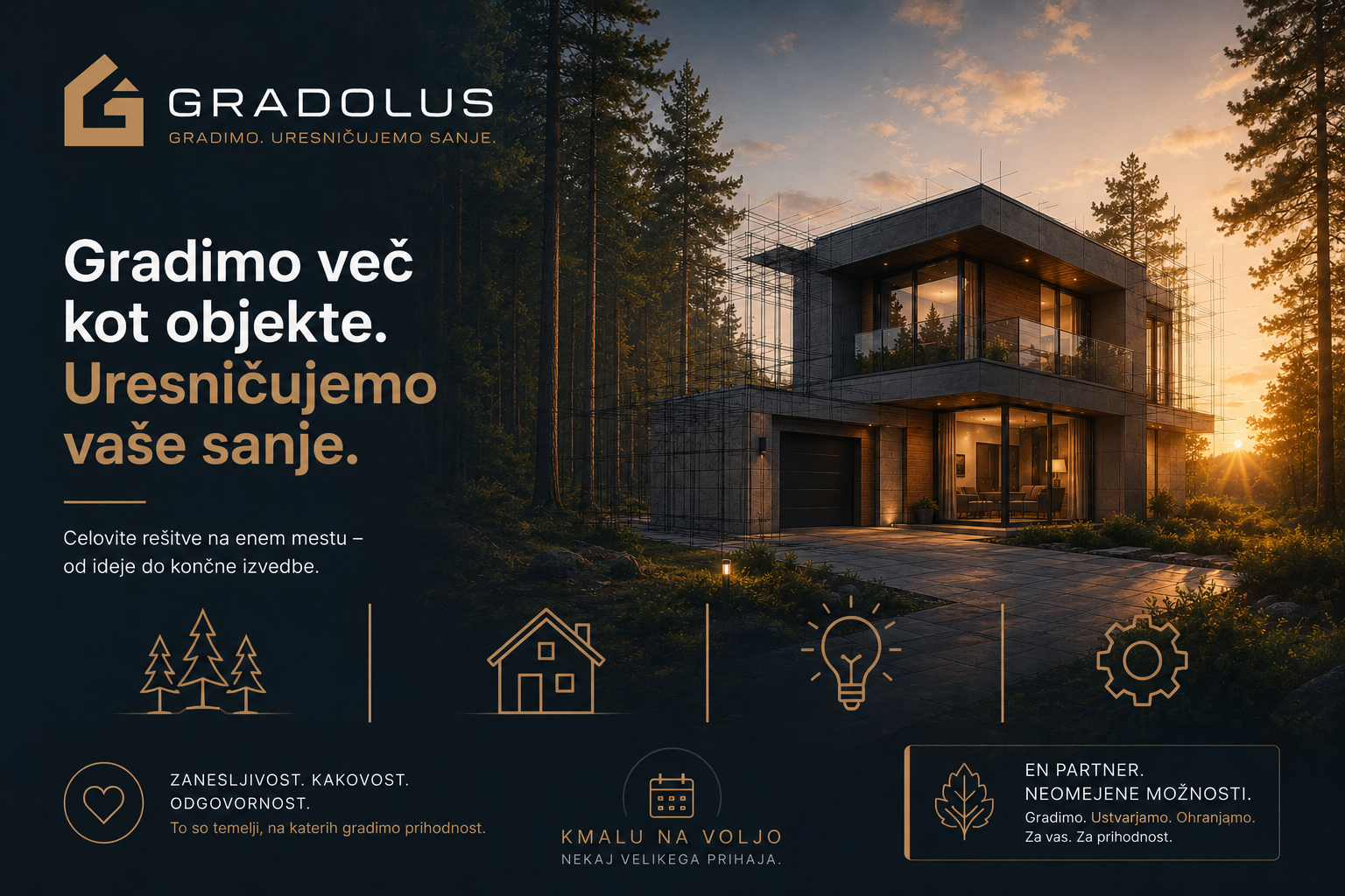 Gradolus - gradimo vec kot objekte, uresnicujemo vase sanje.